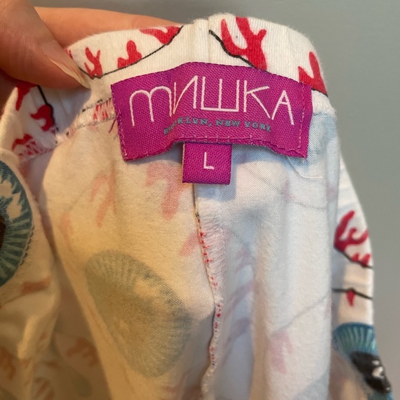 Mishka Eyeball White Leggings Keep Watch - Picture 2 of 5